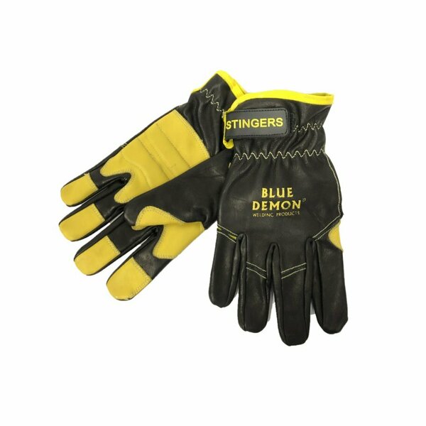 Blue Demon STINGER TIG WELDING GLOVES, BLK/YELLOW, SIZE X-LARGE BDWG-STINGERS-XL